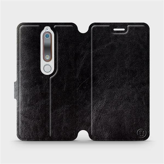 Etui do Nokia 6.1 - wzór Black&Gray