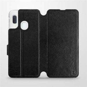 Etui do Samsung Galaxy A20e - wzór Black&Orange