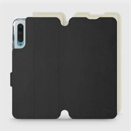 Etui Soft Touch do Huawei P Smart Pro - wzór Satynowa czerń z platyną