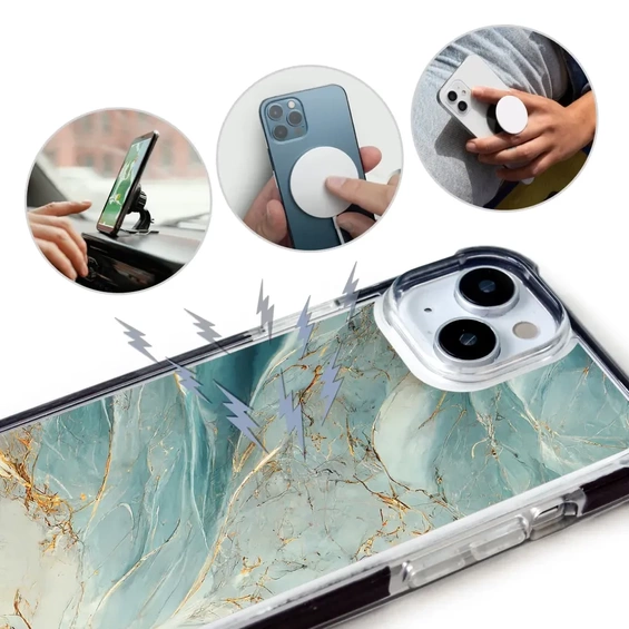 Etui MagSafe Elite Bumper Apple iPhone 13 Pro Max - wzór D016D