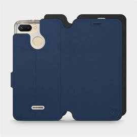 Etui Soft Touch do Xiaomi Redmi 6 - wzór Głęboki granat z czernią