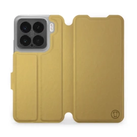 Etui do Xiaomi 15 - wzór Gold&Gray