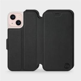 Etui Soft Touch do Apple iPhone 13 mini - wzór Satynowa czerń