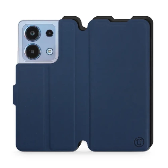 Etui Soft Touch do Xiaomi Redmi Note 13 4G - wzór Głęboki granat z czernią