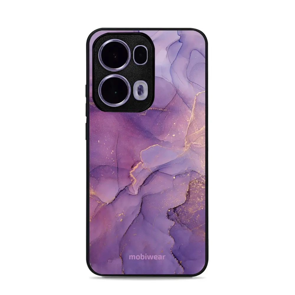 Mobiwear Glossy Case, Handyhülle, Geräteschutz, stilvolle Grafik, sicheres Gehäuse, Violett