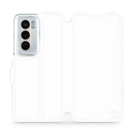 Etui do OPPO Reno 12 Pro 5G - wzór White&Gray