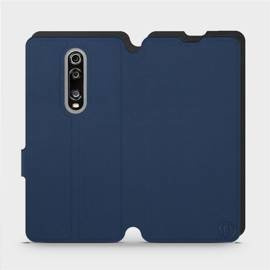 Etui Soft Touch do Xiaomi Mi 9T - wzór Głęboki granat z czernią