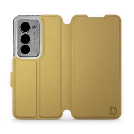 Etui do Xiaomi Redmi 15 - wzór Gold&Orange