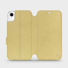Etui do Apple iPhone XR - wzór Gold&Gray