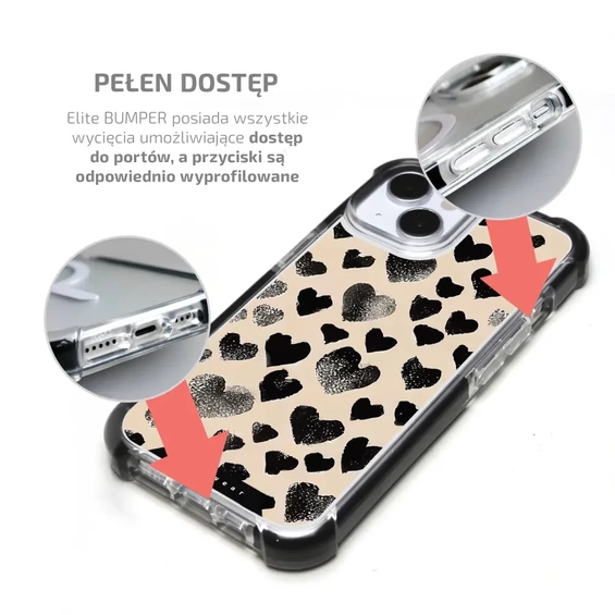 Etui MagSafe Elite Bumper Apple iPhone X - wzór DA51D