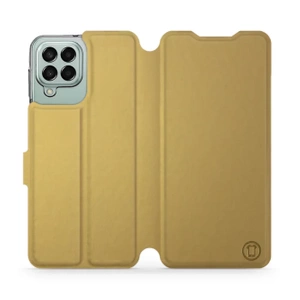 Etui do Samsung Galaxy M33 5G - wzór Gold&Orange