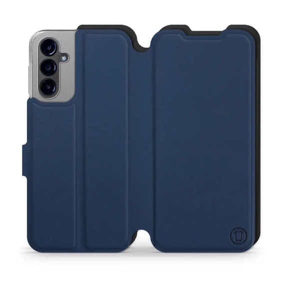 Etui Soft Touch do Samsung Galaxy A14 4G - wzór Głęboki granat z czernią
