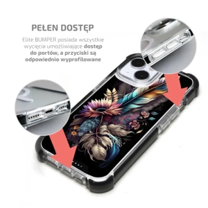 Etui MagSafe Elite Bumper Apple iPhone 15 - wzór D011D