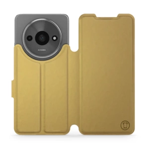 Etui do Xiaomi Redmi A3 - wzór Gold&Orange