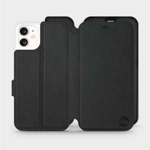 Etui Soft Touch do Apple iPhone 11 - wzór Satynowa czerń