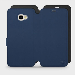 Etui Soft Touch do Samsung Galaxy J4 Plus 2018 - wzór Głęboki granat z czernią