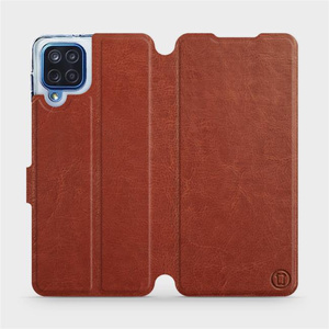 Etui do Samsung Galaxy M12 - wzór Brown&Orange