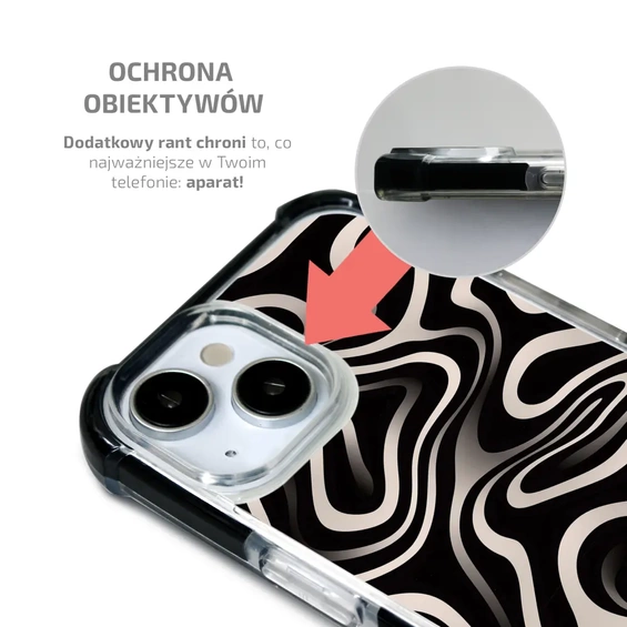 Etui MagSafe Elite Bumper Apple iPhone 16e - wzór DA63D