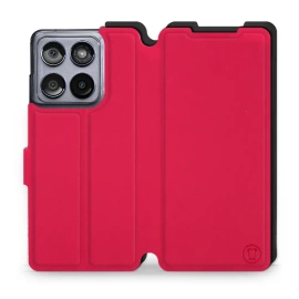 Etui Soft Touch do Motorola Edge 60 Fusion - wzór Żywa czerwień z czernią