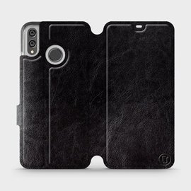 Etui do Huawei Honor 8X - wzór Black&Orange