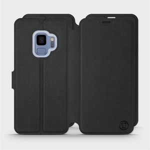 Etui Soft Touch do Samsung Galaxy S9 - wzór Satynowa czerń