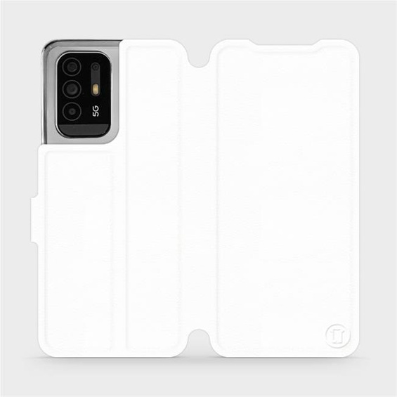 Etui do OPPO Reno 5 Z - wzór White&Orange