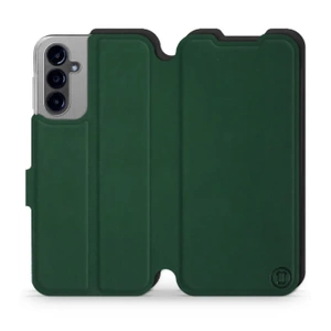 Etui Soft Touch do Samsung Galaxy A14 4G - wzór Miejska zieleń z czernią