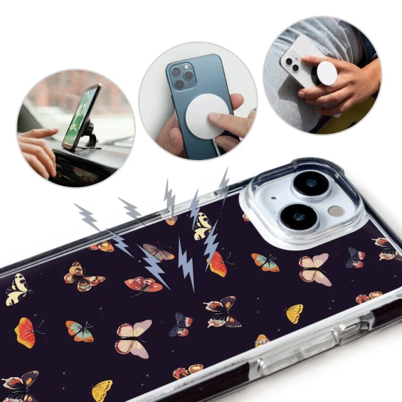 Etui MagSafe Elite Bumper Apple iPhone X - wzór DP78D