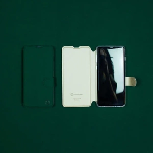 Etui Soft Touch do Google Pixel 9 Pro XL - wzór Miejska zieleń z platyną