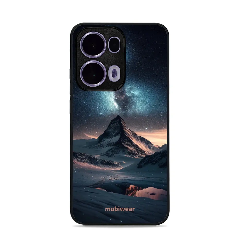 Mobiwear Glossy Case, Handyhülle, Geräteschutz, stilvolle Grafik, sicheres Gehäuse, Nachtberg