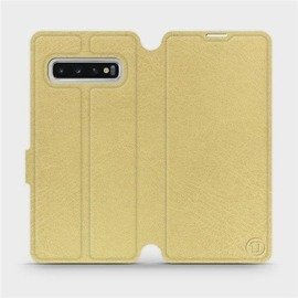 Etui do Samsung Galaxy S10 - wzór Gold&Orange
