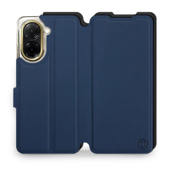 Etui Soft Touch do Xiaomi Redmi A5 - wzór Głęboki granat z czernią