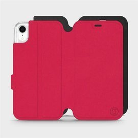 Etui Soft Touch do Apple iPhone XR - wzór Żywa czerwień z czernią