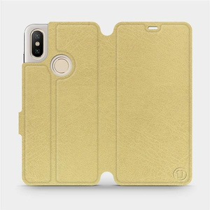 Etui do Xiaomi Mi A2 - wzór Gold&Gray