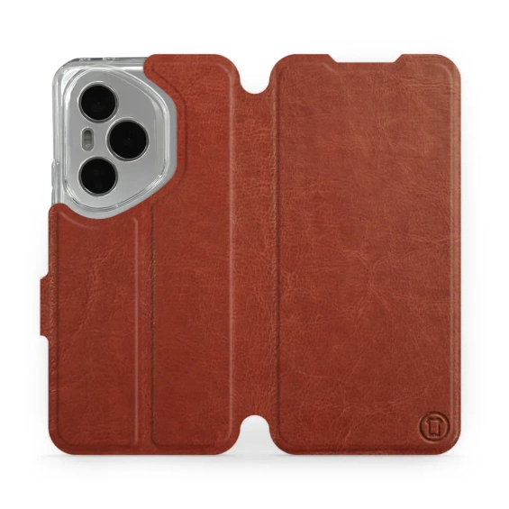Etui do Huawei Honor 400 Pro - wzór Brown&Gray