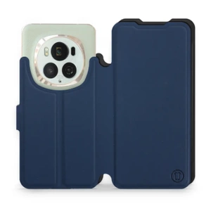 Etui Soft Touch do Huawei Honor Magic6 Pro - wzór Głęboki granat z czernią