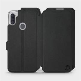 Etui Soft Touch do Samsung Galaxy M11 - wzór Satynowa czerń