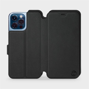 Etui Soft Touch do Apple iPhone 13 Pro Max - wzór Satynowa czerń