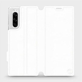 Etui do Sony Xperia 5 - wzór White&Gray