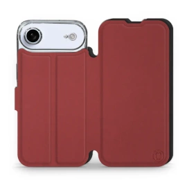 Etui Soft Touch do Apple iPhone 17 Air - wzór Zachodząca czerwień z czernią