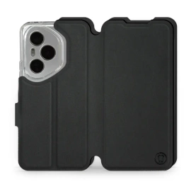 Etui Soft Touch do Huawei Honor 400 Pro - wzór Satynowa czerń