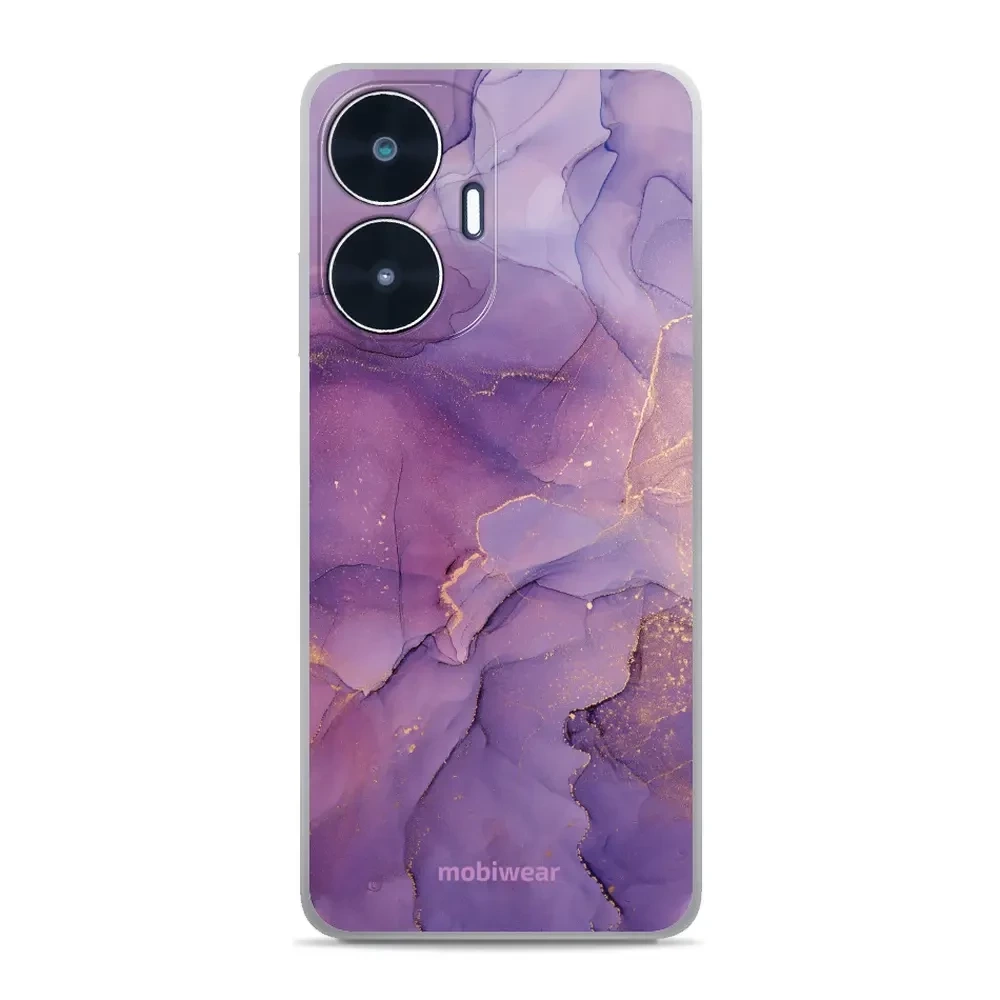 Mobiwear Glossy Case, Handyhülle, Geräteschutz, stilvolle Grafik, sicheres Gehäuse, Violett