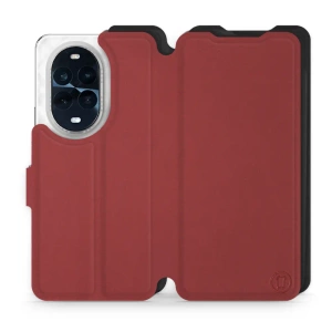 Etui Soft Touch do Huawei Nova 13 Pro - wzór Zachodząca czerwień z czernią