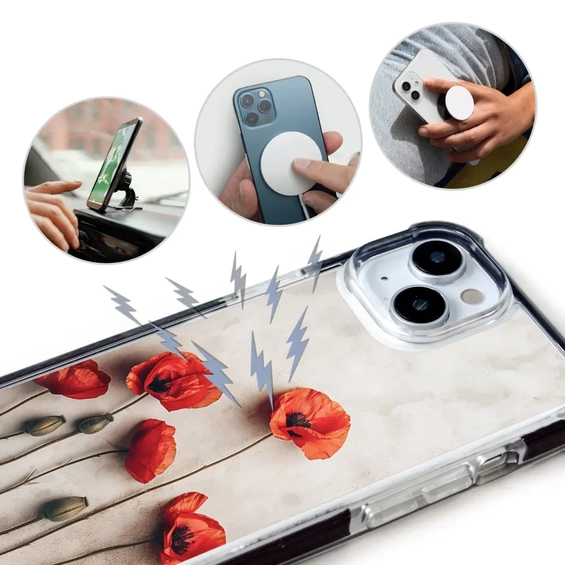 Etui MagSafe Elite Bumper Apple iPhone 17 Pro Max - wzór D012D