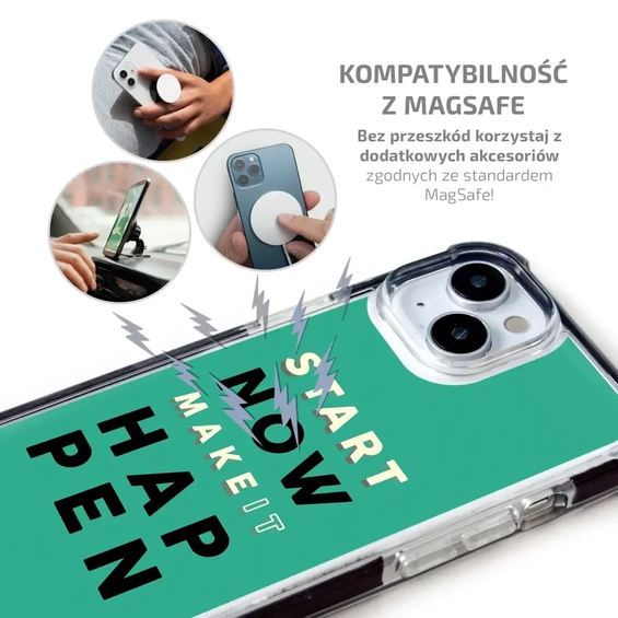 Etui MagSafe Elite Bumper Apple iPhone 15 - wzór D079D