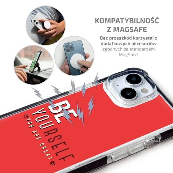 Etui MagSafe Elite Bumper Apple iPhone 14 Pro - wzór D072D