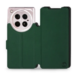 Etui Soft Touch do Infinix ZERO 40 5G - wzór Miejska zieleń z czernią