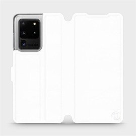 Etui do Samsung Galaxy S20 Ultra - wzór White&Orange