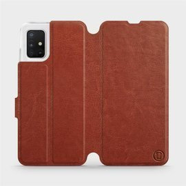 Etui do Samsung Galaxy A51 5G - wzór Brown&Gray
