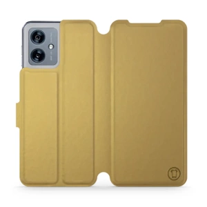 Etui do Motorola Moto G54 5G - wzór Gold&Gray